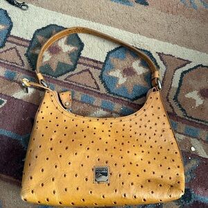 Dooney & Bourke Tan Leather Shoulder Bag